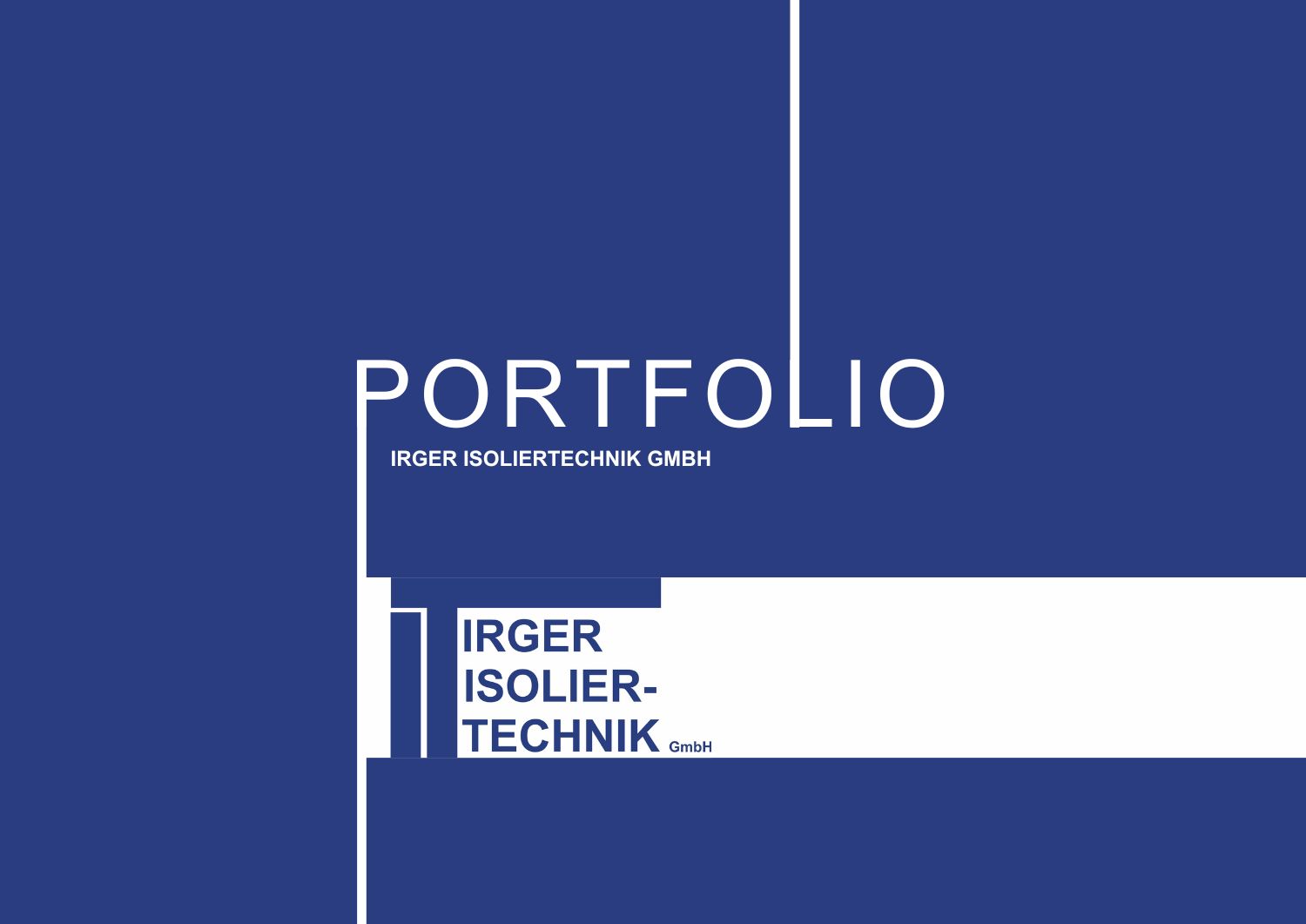 Irger Isoliertechnik Imagebroschüre